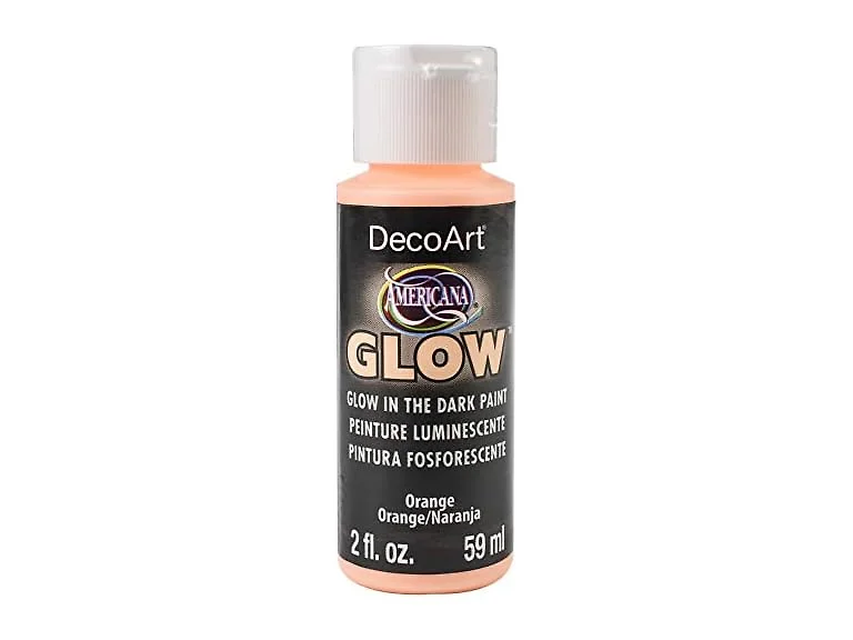 Deco Art AMERICANA GLOW 20Z ORANGE, us:one