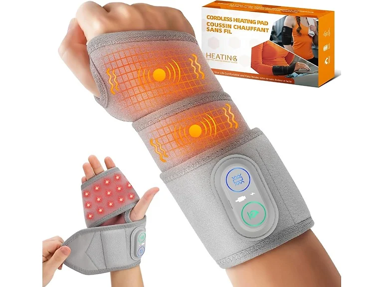 Cordless Wrist Heating Pad for Pain