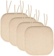 Sweet Home Collection SHC-TIECPMF4PKLIN 4-Pack Honey