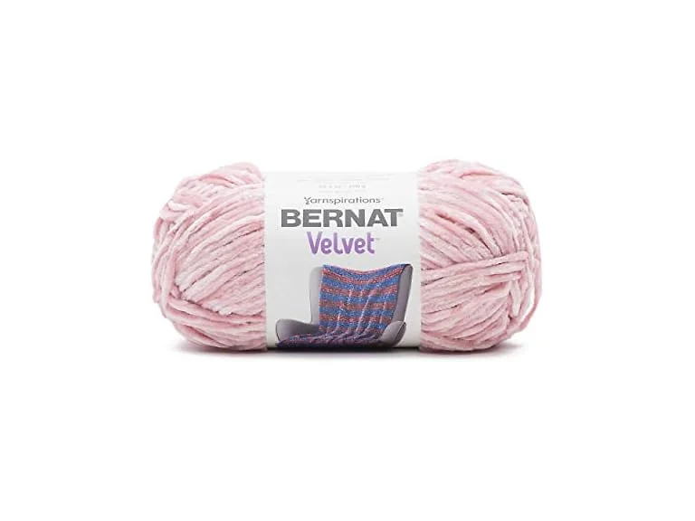 Bernat Velvet Yarn, 10.5 oz, 1 Ball, Quiet Pink