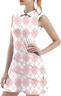 FKEEP (XS) Women's Tennis Golf Dresses Checkerbo