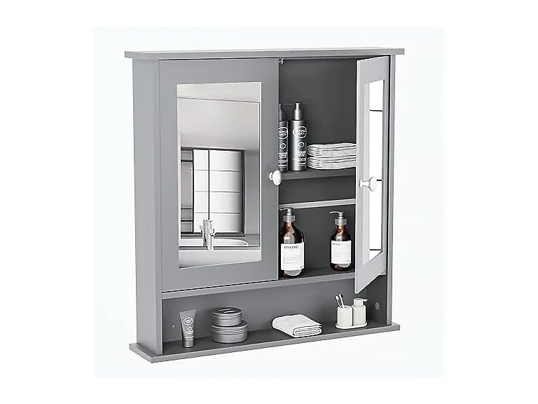 Lifetime Home Modern Bath Wall Cabinet