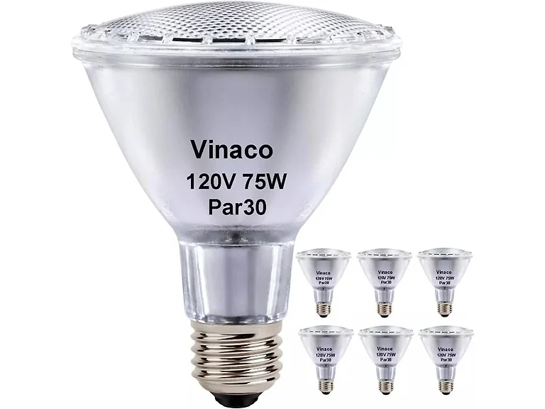 6Pk Vinaco PAR30 Long Neck Bulbs