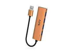 IVIIN W0020 USB 3.0 Hub Orange