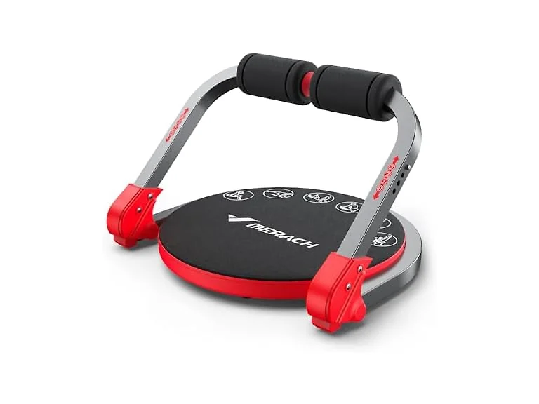MERACH Red/Black Ab Machine