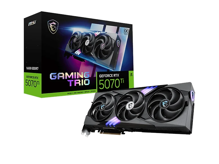 MSI GeForce RTX 5070 Ti 16G GAMING TRIO OC