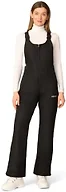 Arctix Women's Essential Insulated Bib Overalls, Black, Large Short
