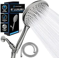 6" Handheld Shower Head w/ 6ft Hose