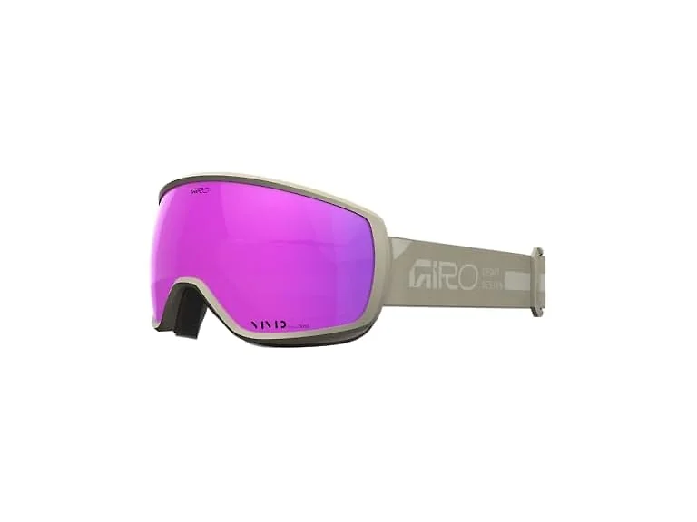 Giro Balance II Snow Goggle Stone Tan Rails - VIVID Pink