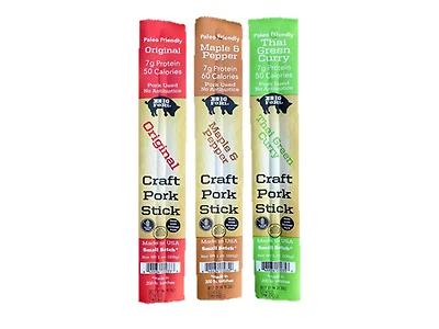 Big Fork Craft Pork Snack Sticks 20ct