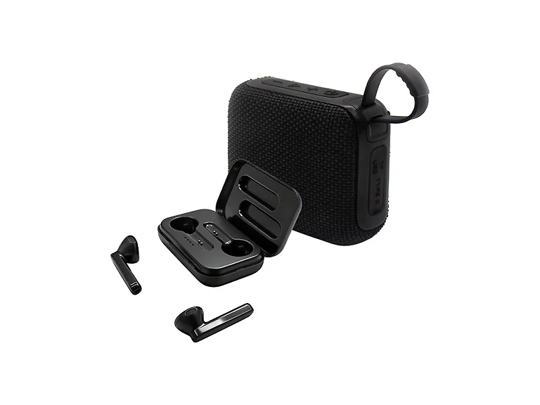 Wireless Speaker + Wireless Earbuds