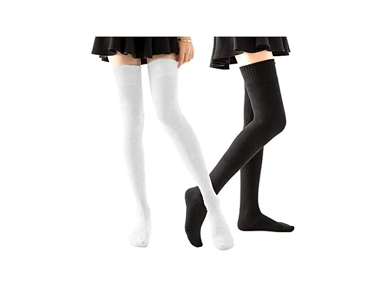 Dehis Women (L) Homerit Thigh High Socks Long Boot