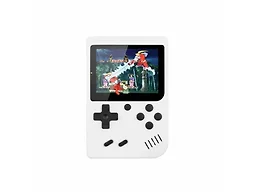 Infinite Basics MQ-GAME-WHT 400-In-1 Handheld Game Console