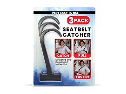 Gearu TJR-98226170 3-Pack Seatbelt Catcher, Seatb