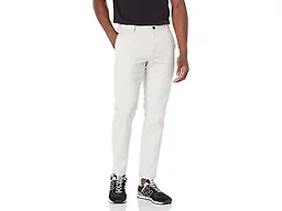Amazon Essentials Men's Slim-Fit Wrinkle-Resistant Flat-Front Chino Pant, Silver, 28W x 28L