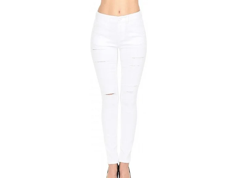 WAX Women 5 (27" waist) High-rise Slashed
