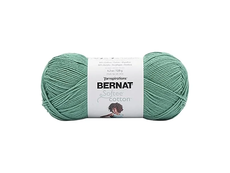 Bernat BER Softee Cotton 120G Pool Green