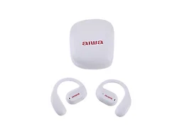 Aiwa MQ-AI1104-WHT OWS Earbuds with Display Charg
