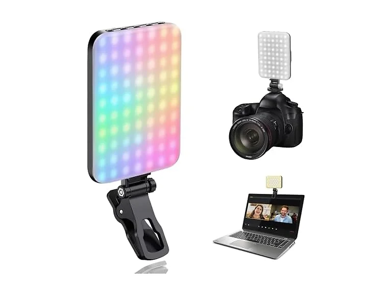 108 LED Video Light, 2500K-6500K RGB