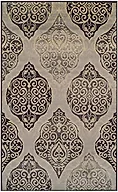 Superior 5X8RUG-AMHERST-GR 5'x8' Amherst Medallion Indoor