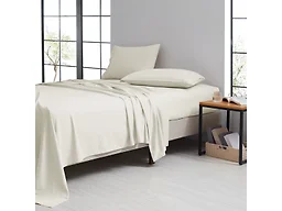 Bamboo 4 Piece 1800 Count Luxury Solid Sheet Sets