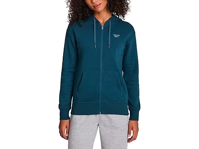 Reebok Women Rhinestone Full-zip Hoodie