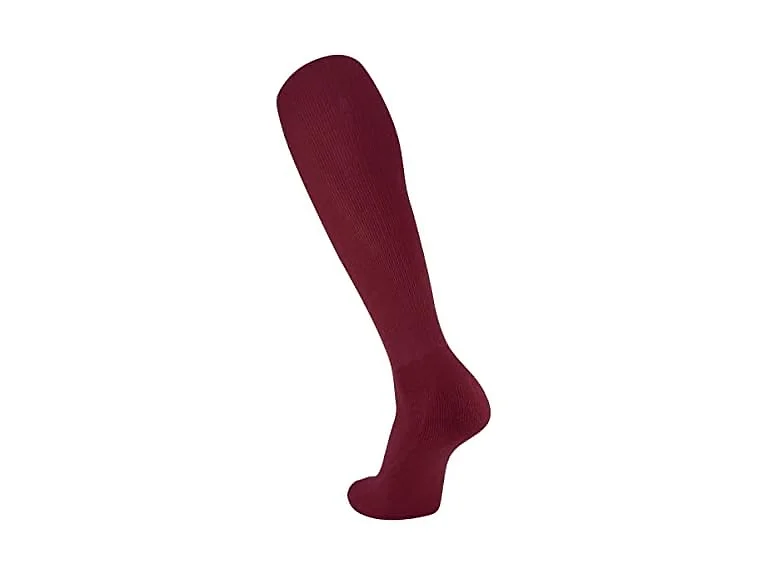 Twin City Team Sock, Adult Size 9-12 Maroon