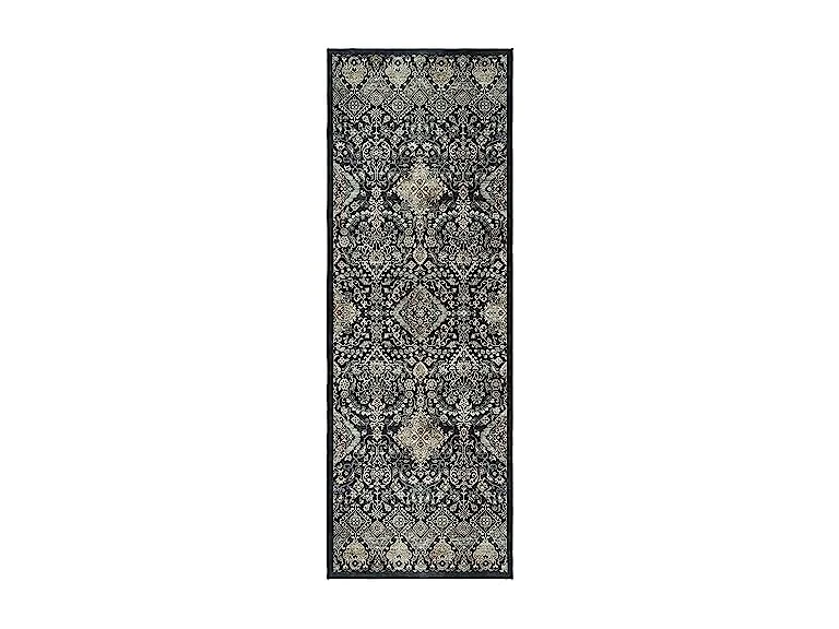 Gertmenian Boho Rug 2x6 Anthrocite