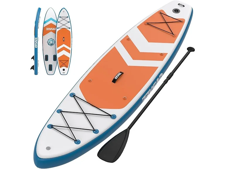 Garvee Inflatable Stand Up Paddle Board 10' 6", Orange