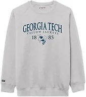 JanSport NCAA Officially Licensed Rival Crew Sweatshirt, Long Sleeve Graphic Pullover for Men & Women, Cotton-Polyester Blend Featuring Collegiate Design & Easy-On Style for Game Days, or Travel
