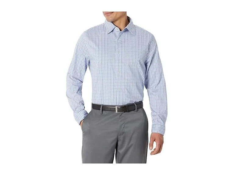 Amazon Essentials Men Slim-Fit Long-Sleeve Shirt