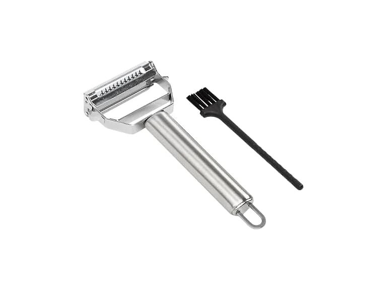 Tasty Julienne Vegetable Peeler with Cleaning Brush