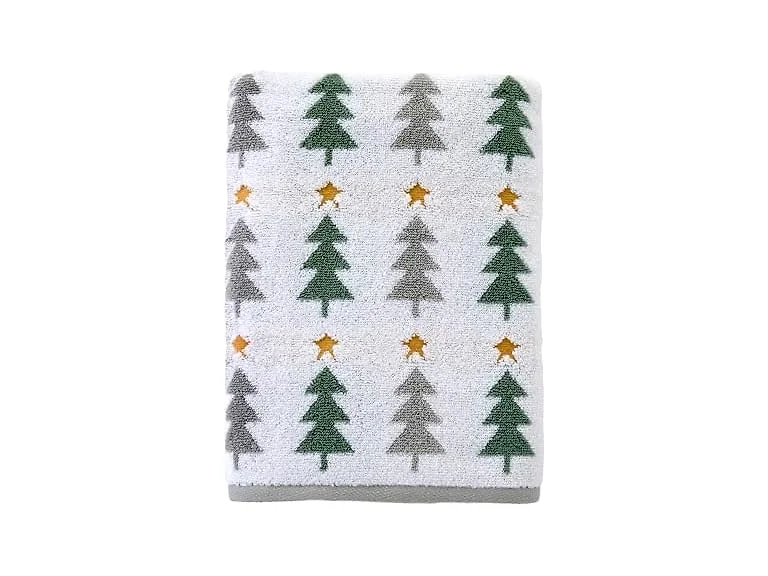 SKL Home Christmas/Winter Multi Trees 100% Cotton