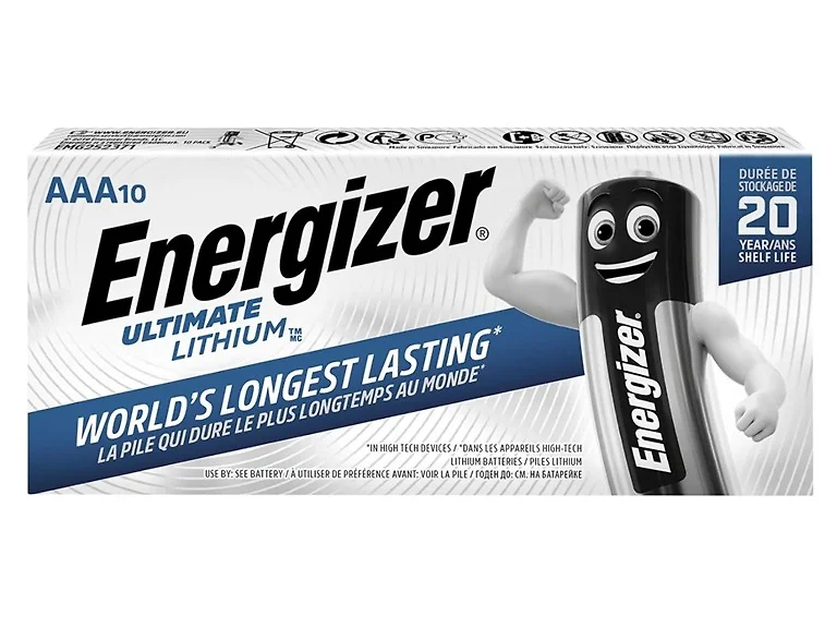 Energizer Ultimate Lithium Batteries (AAA)