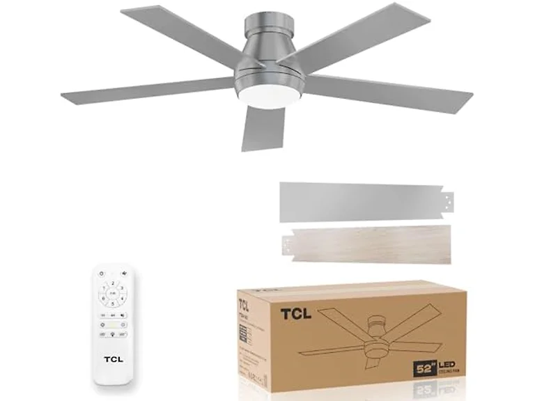 52" Ceiling Fan w/ Light & Remote