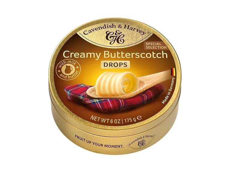9pk C&H Butterscotch Drops 175g