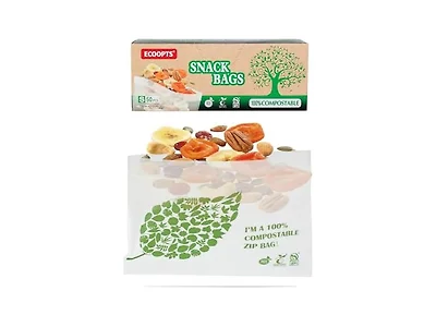 Compostable Snack Food Storage Bags 