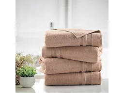 Kathy Ireland 4702 Kathy Ireland 4 Pc Plush Bath Towels