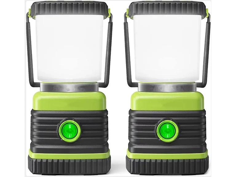 Hakol BH-1041 2-Pack LED Battery Powered Camping Lanter