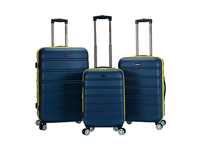 Rockland Hardside Expandable Luggage, Navy