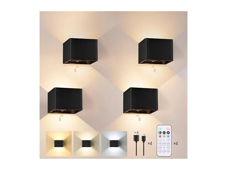Yochoice B0FX4XH92N Motion Sensor Wall Sconces