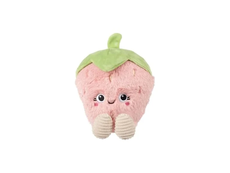 Fringe Studio You're My Jam Plush Dog Toy, Strawberry