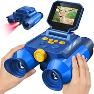 Acoath Binoculars for Kids with Night Vision Camera, Kids Telescope, 10X Optical Zoom, Magic Adventures Telescope Toys Gifts for Age 3, 4, 5, 6, 7, 8, 9, 10+ Years Old Boys Girls