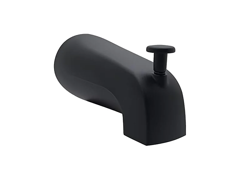 Westbrass A531D-1F-62 5-1/4" Reach Wall Mount Tub Spout
