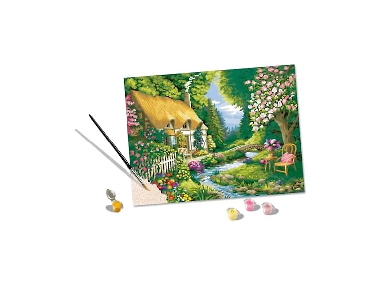 Ravensburger CreArt River Cottage Paint by Numbers