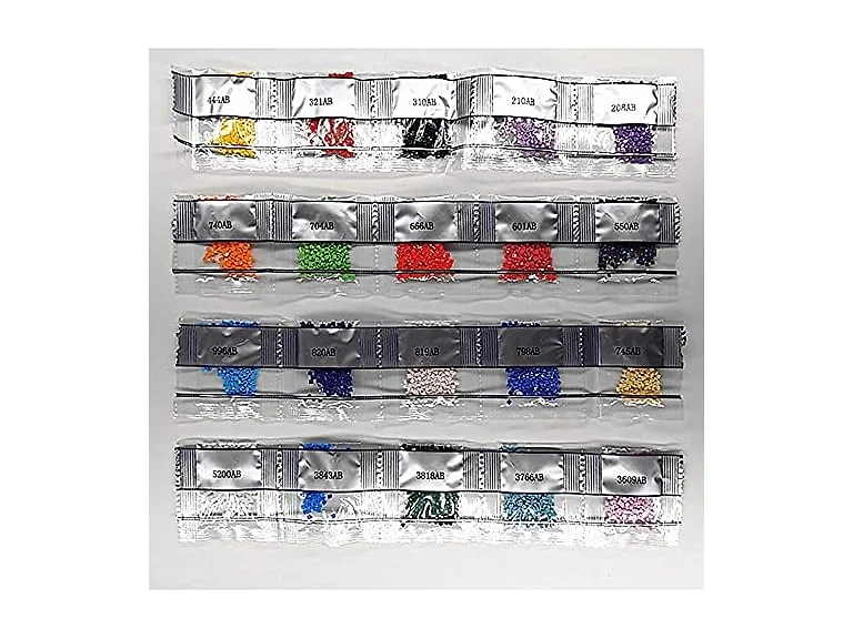 Diamond Painting Accessory Square AB 20 Drills Colors