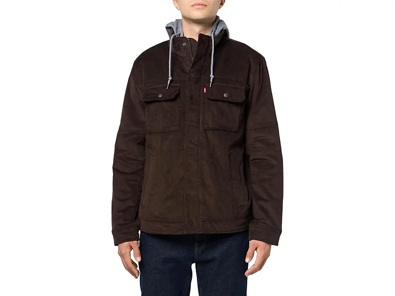 Levi's Men (M) Jacket Chocolate Brown Corduroy