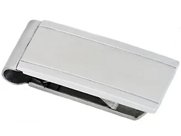 Blackjack Jewelry S-BJM02 Brushed Stainless Steel Money Clip Silver 