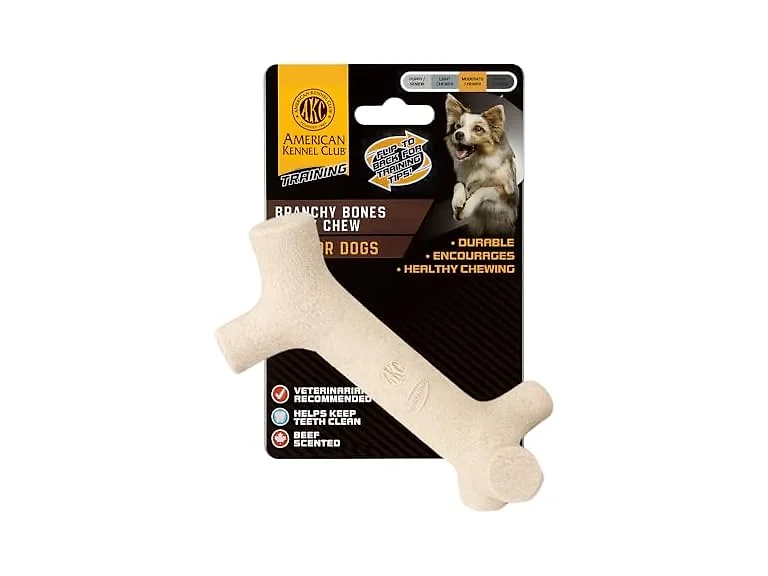 American Kennel Club Training Dog Chew Toy, Branch
