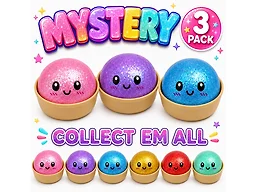 Twilight Brands SQUISHY-DUMPLING-GLITTER-MINI-